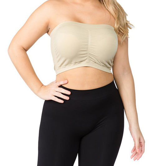 Queen Plus Size Bandeau Bra