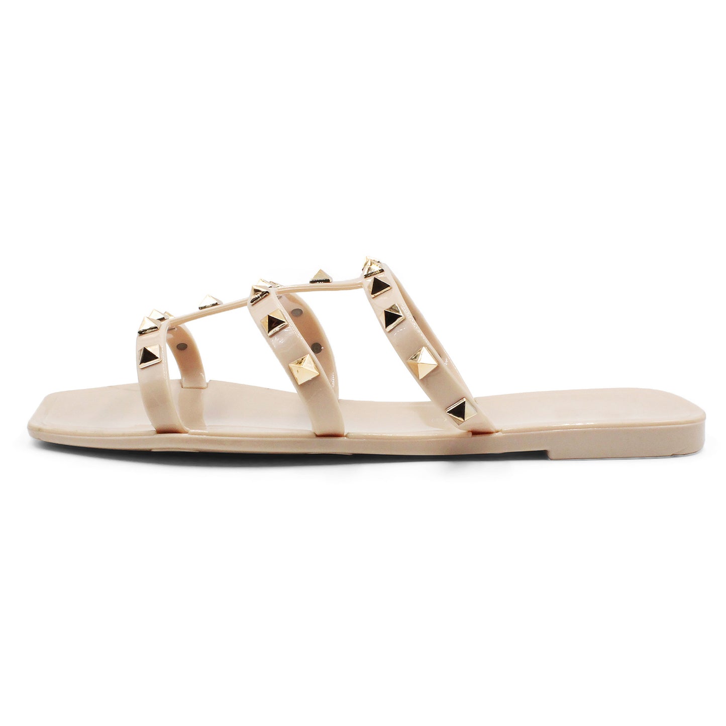 Beronica Studded Jelly Sandals