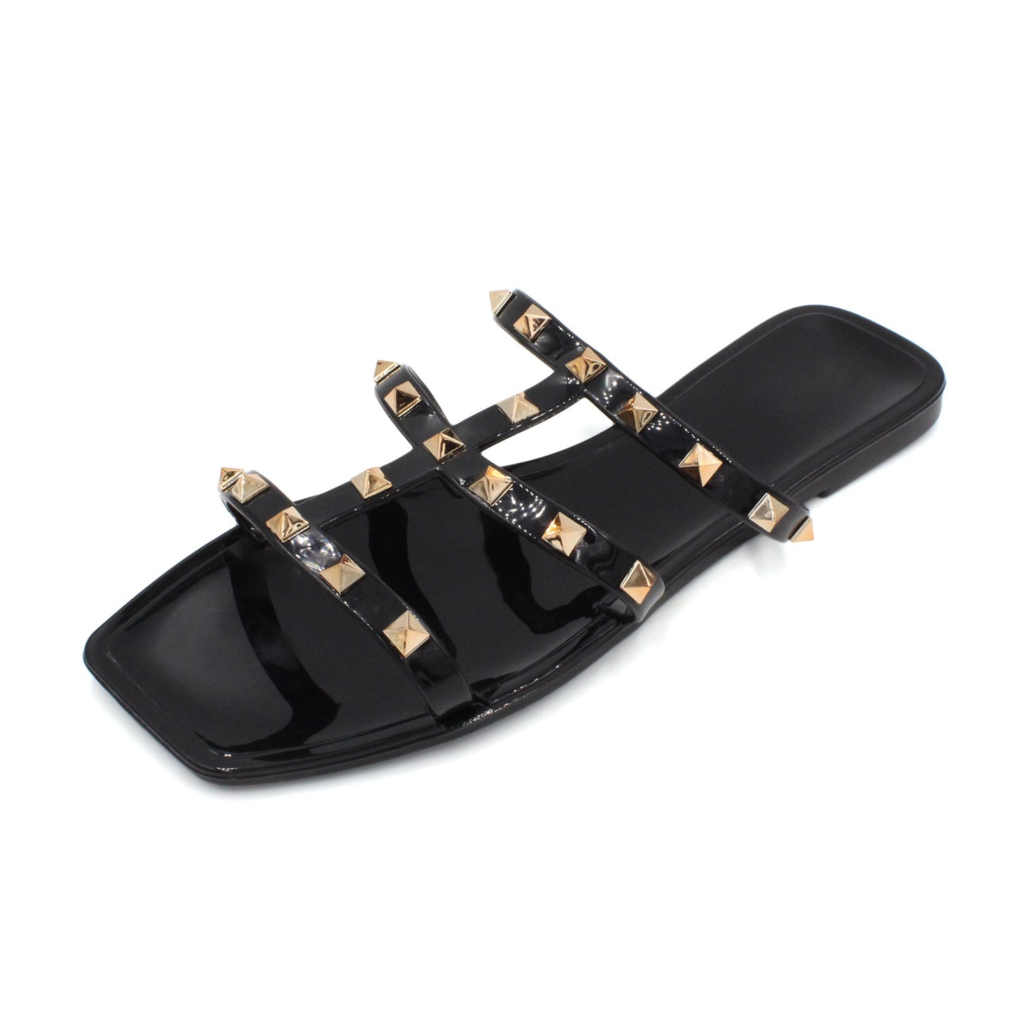 Beronica Studded Jelly Sandals