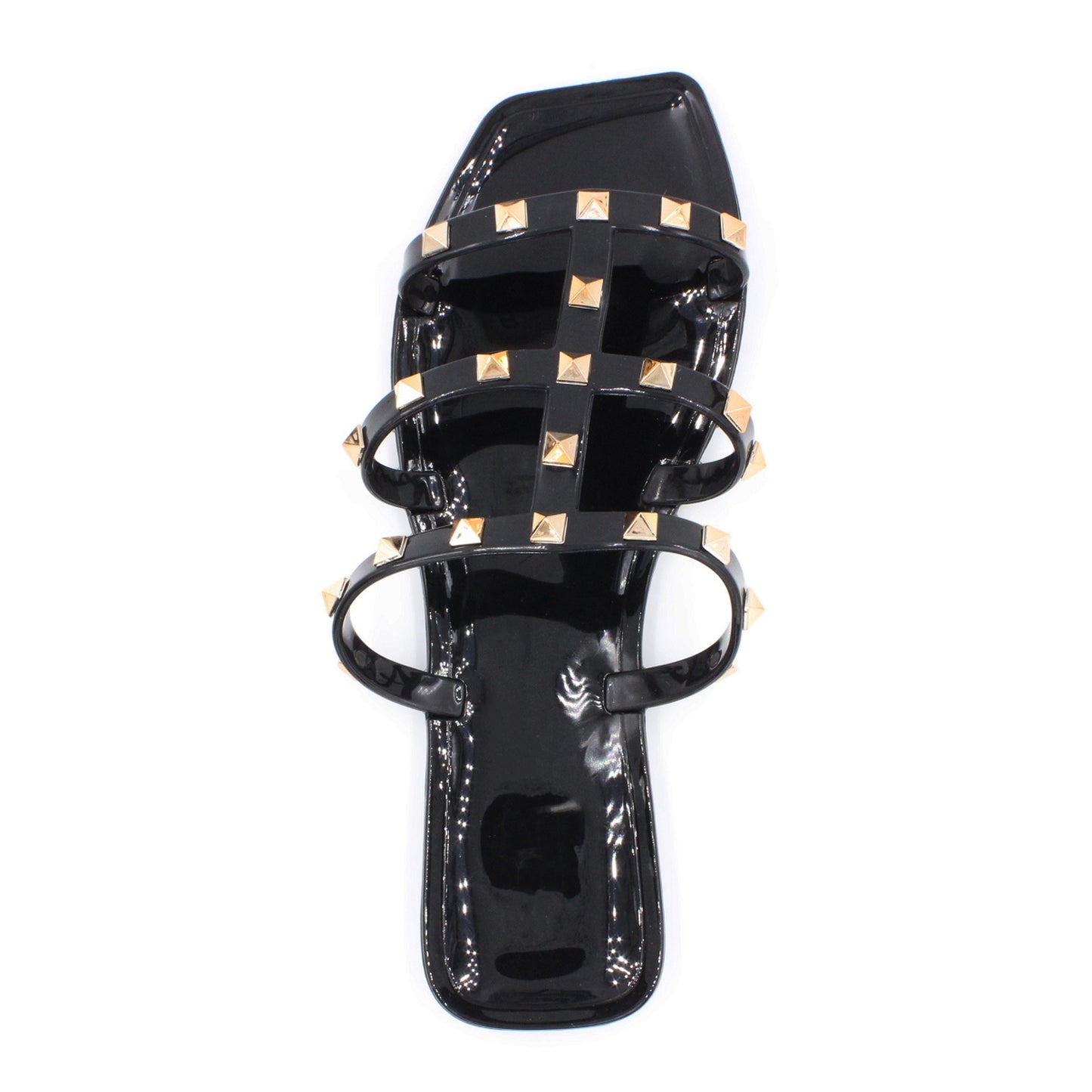 Beronica Studded Jelly Sandals