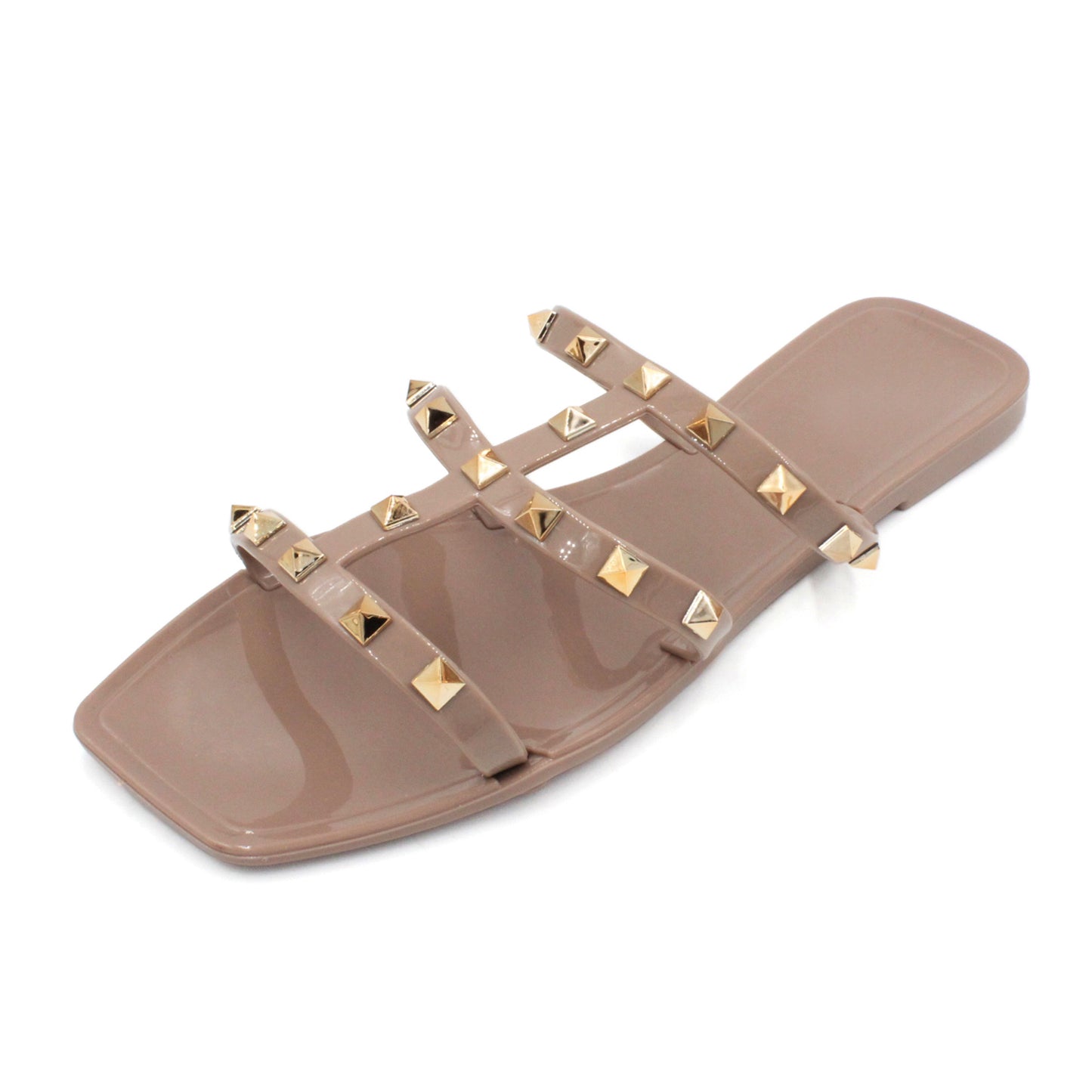 Beronica Studded Jelly Sandals
