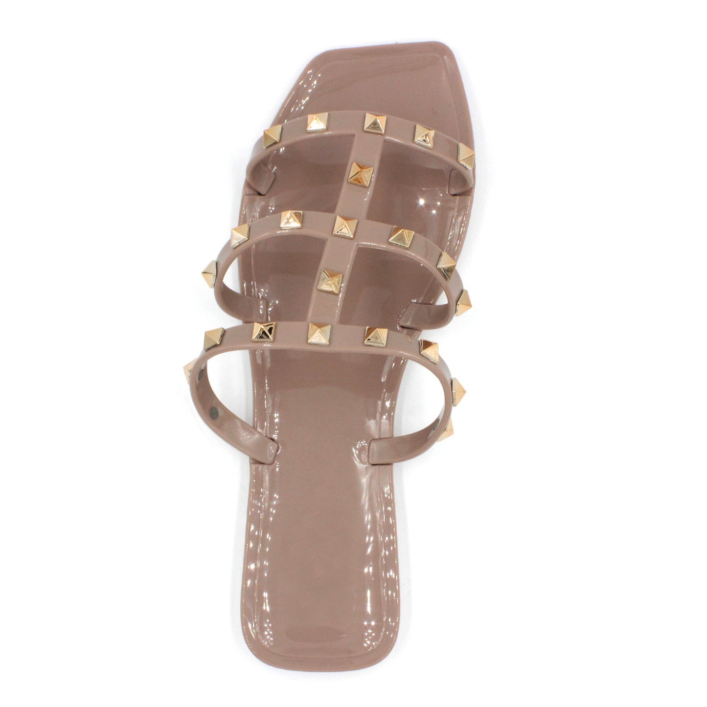 Beronica Studded Jelly Sandals