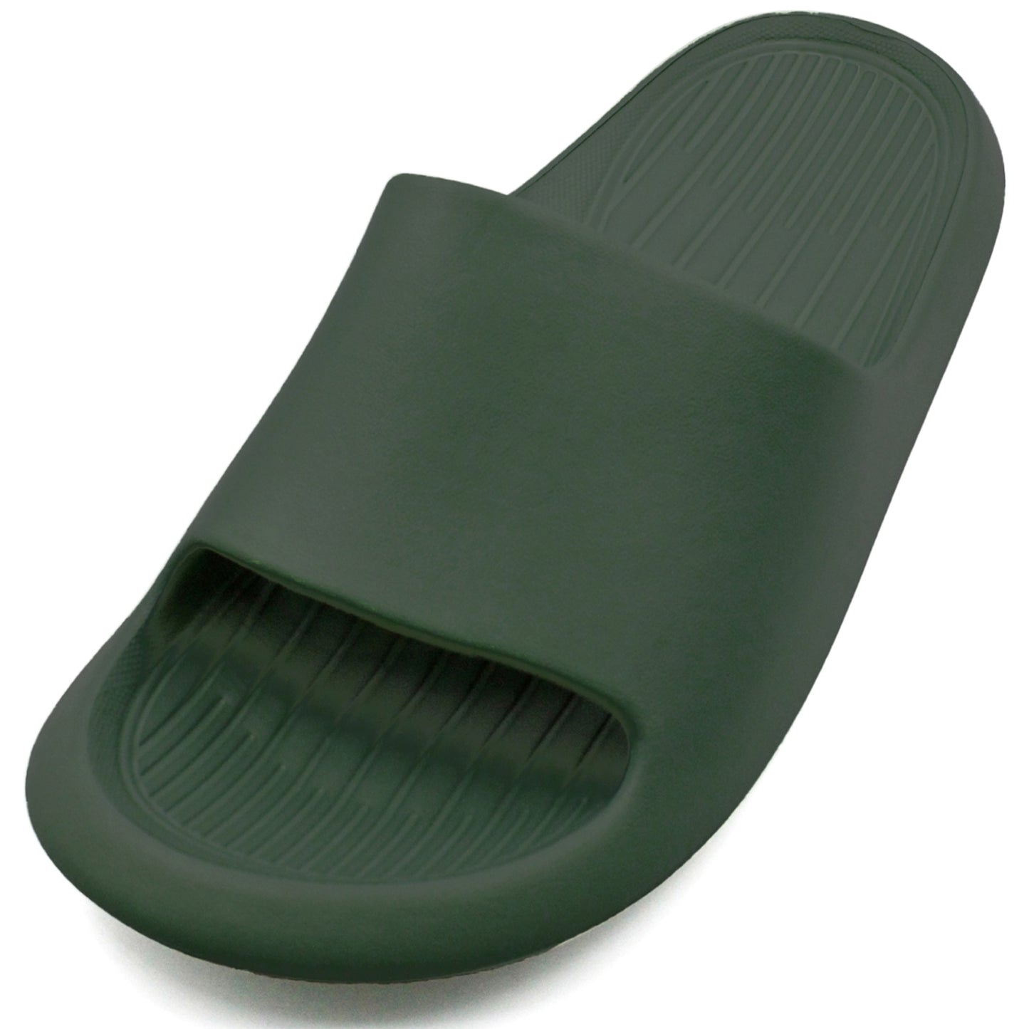 Gummy Cushioned Rubber Slides