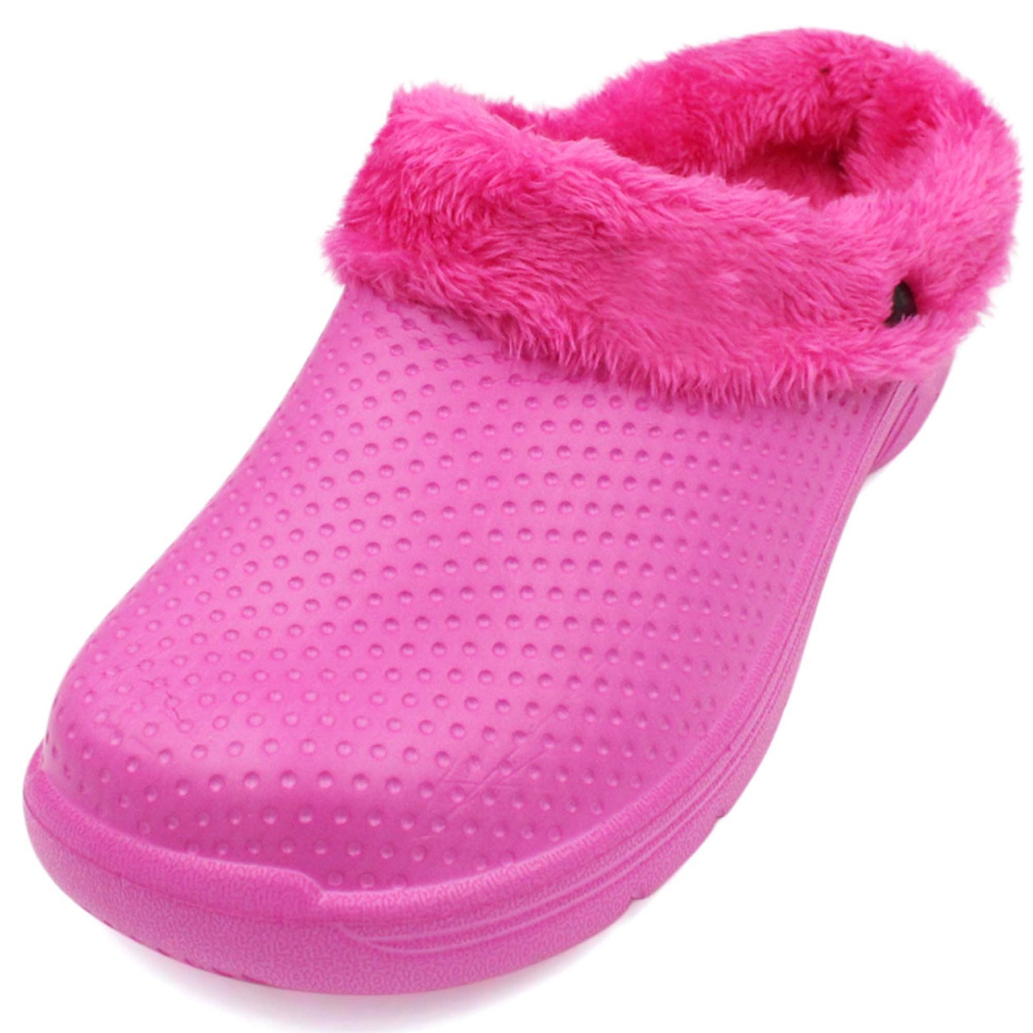 Snow Fur Lined Garden Clogs