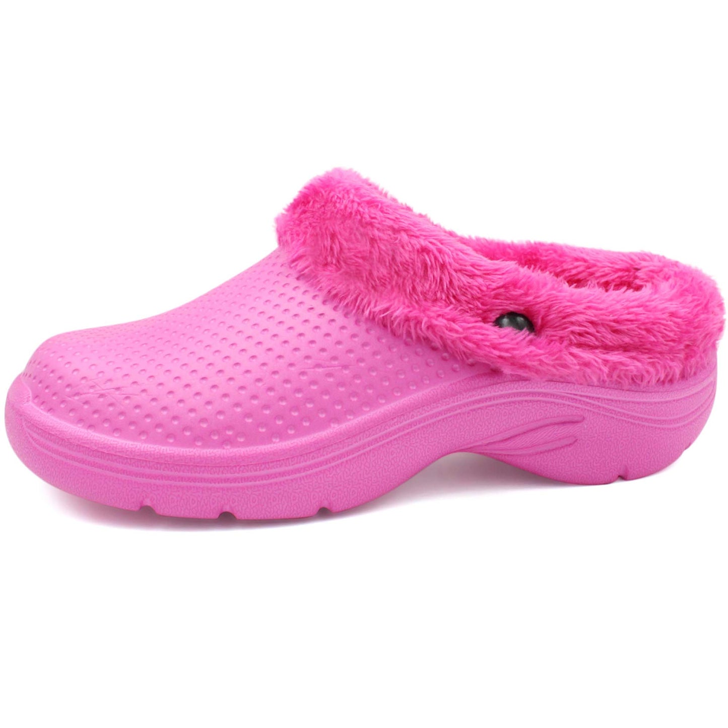 Snow Fur Lined Garden Clogs