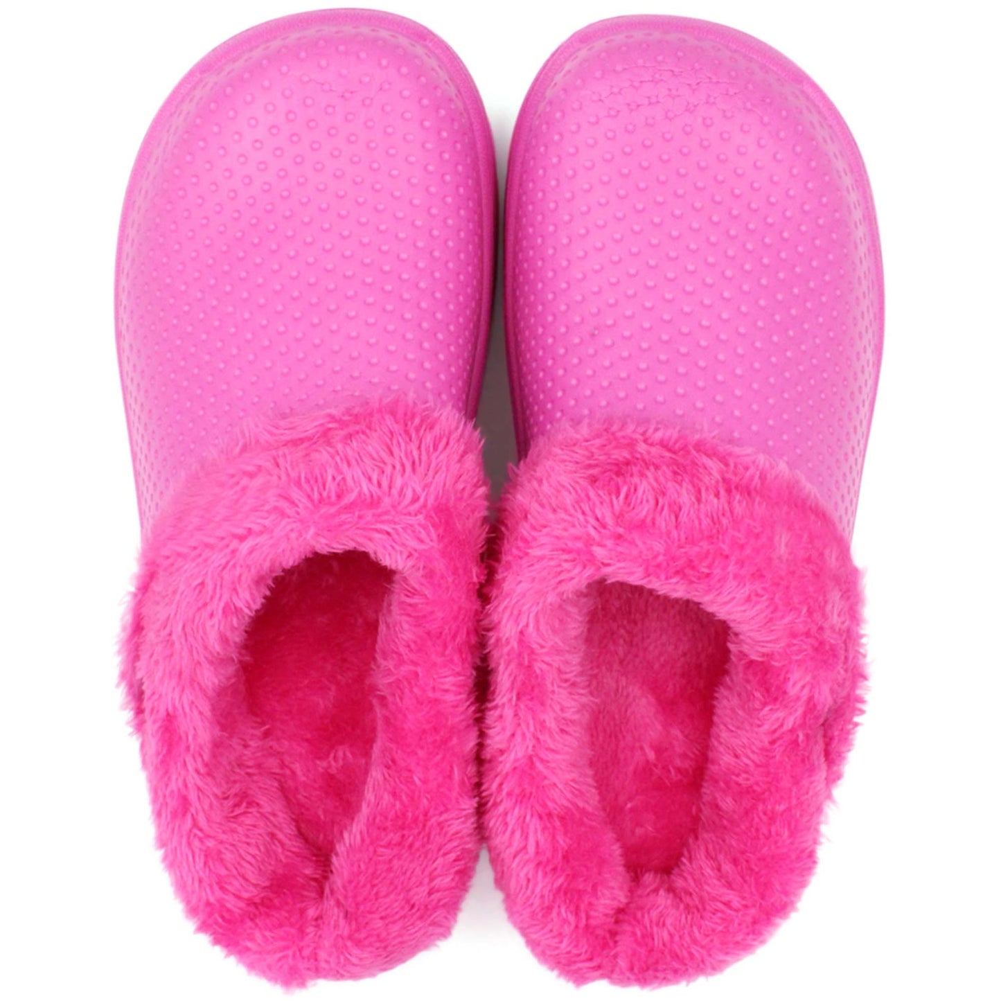 Snow Fur Lined Garden Clogs