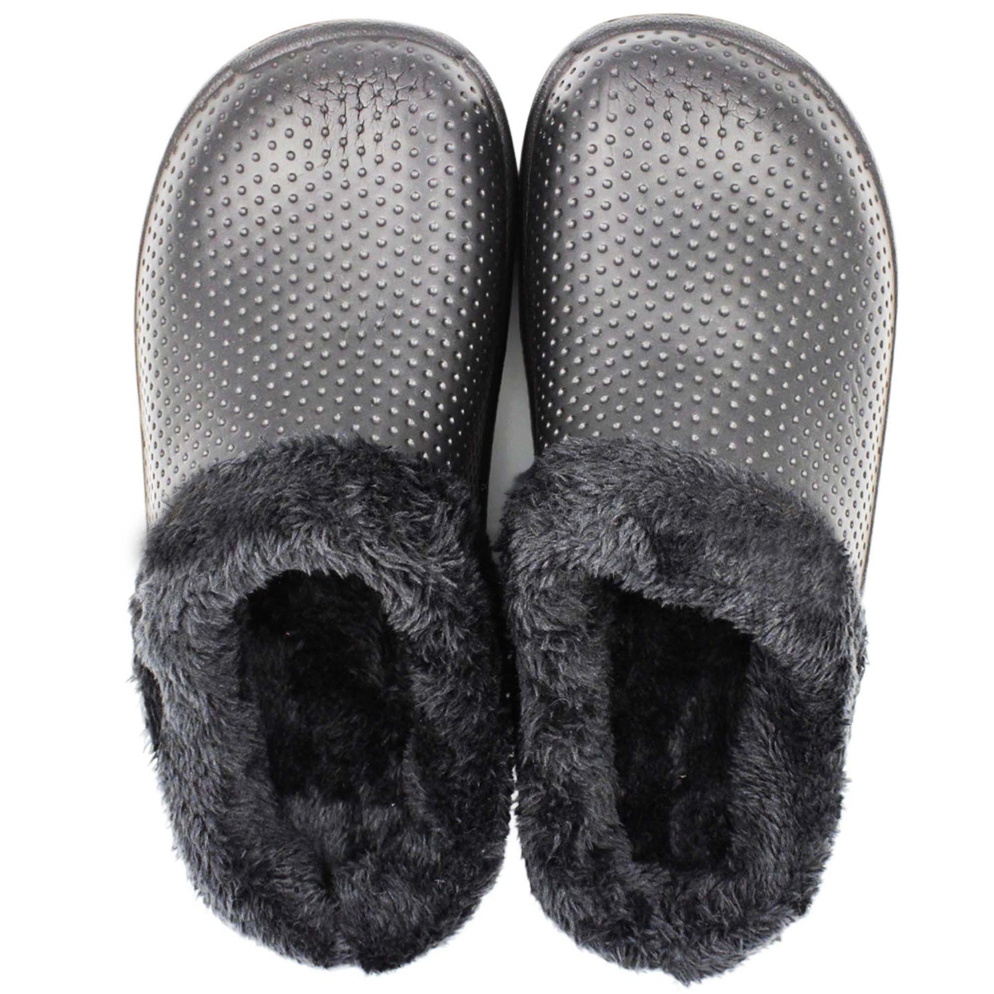 Snow Fur Lined Garden Clogs