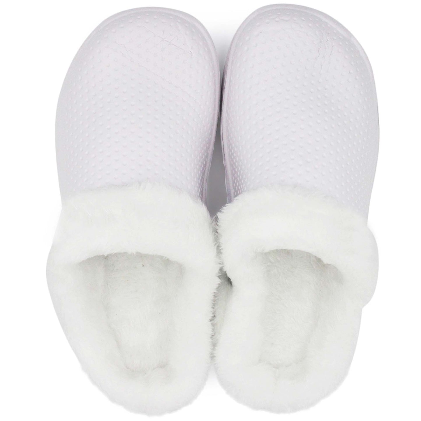 Snow Fur Lined Garden Clogs