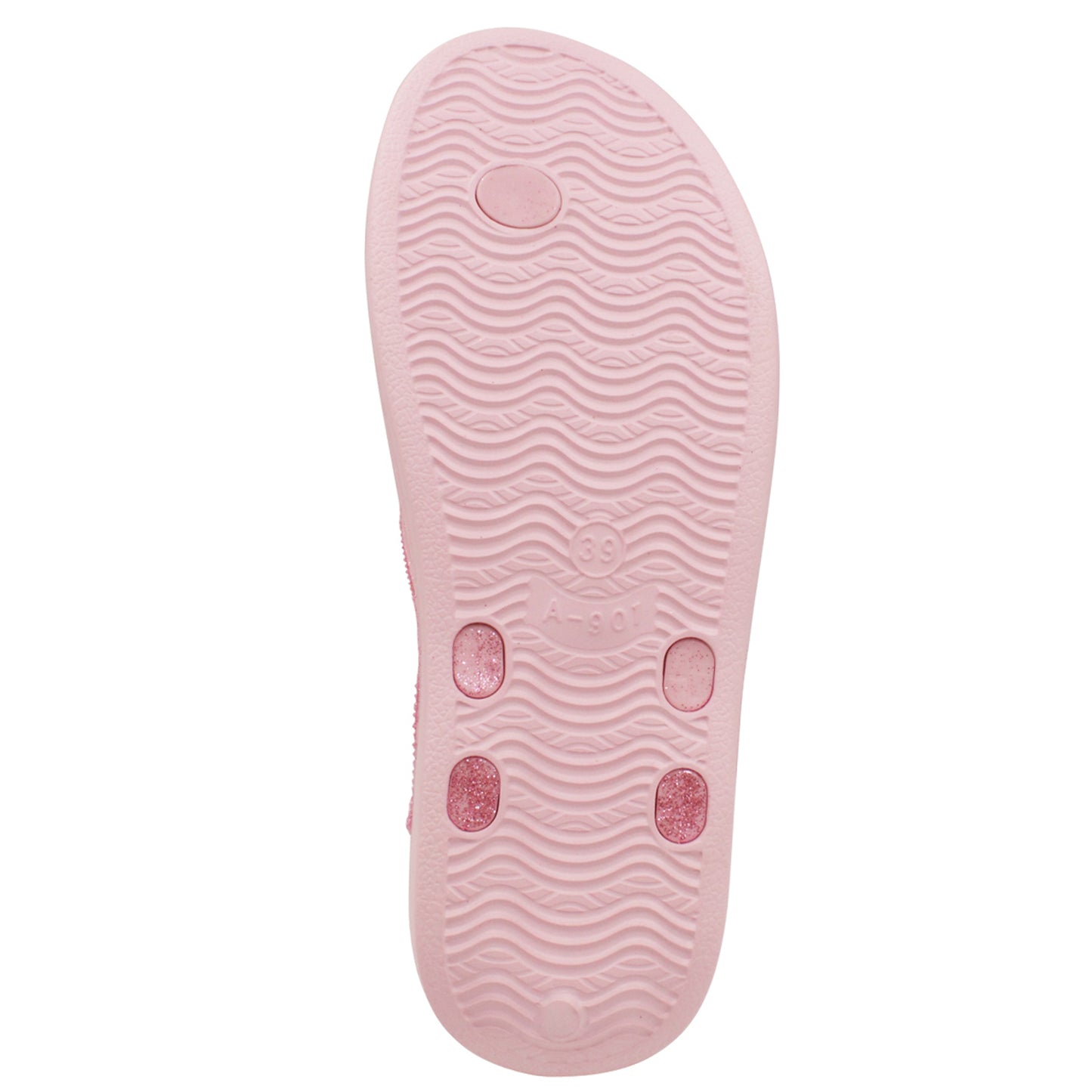 Charm Rhinestone Flip Flops