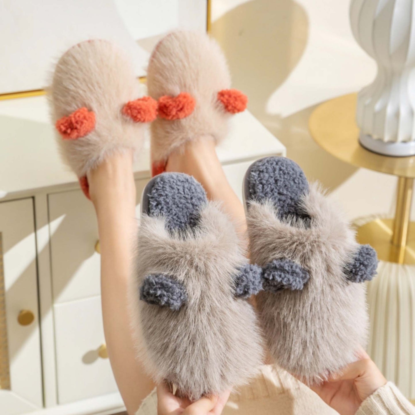 Teddy Animal Slippers