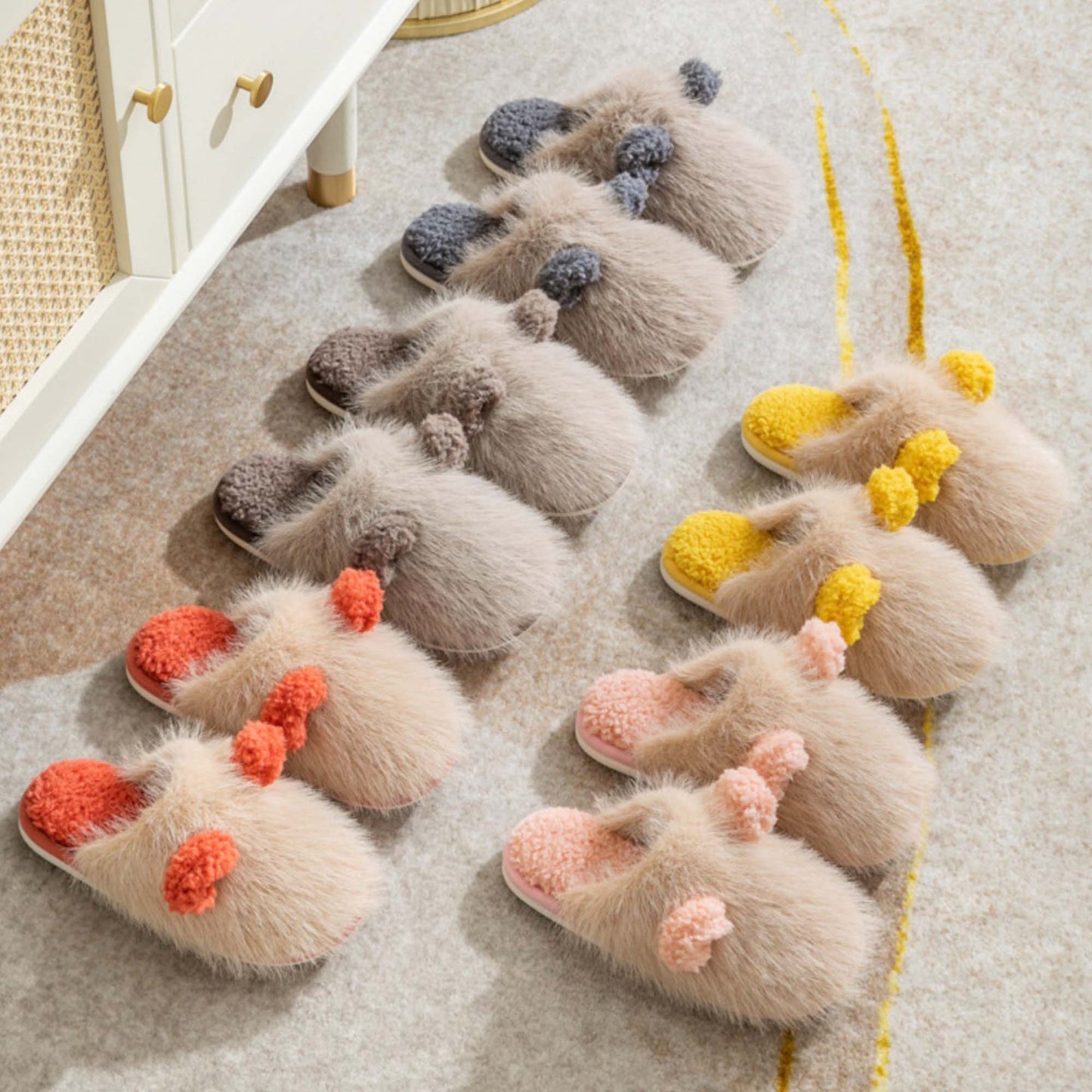 Teddy Animal Slippers