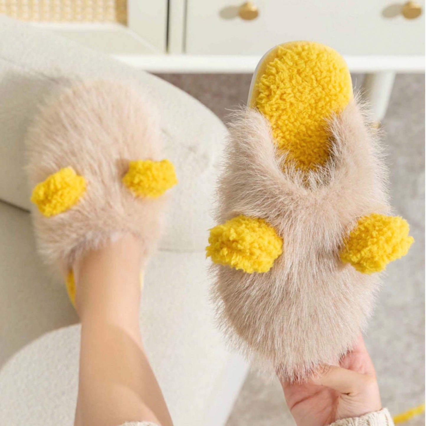 Teddy Animal Slippers