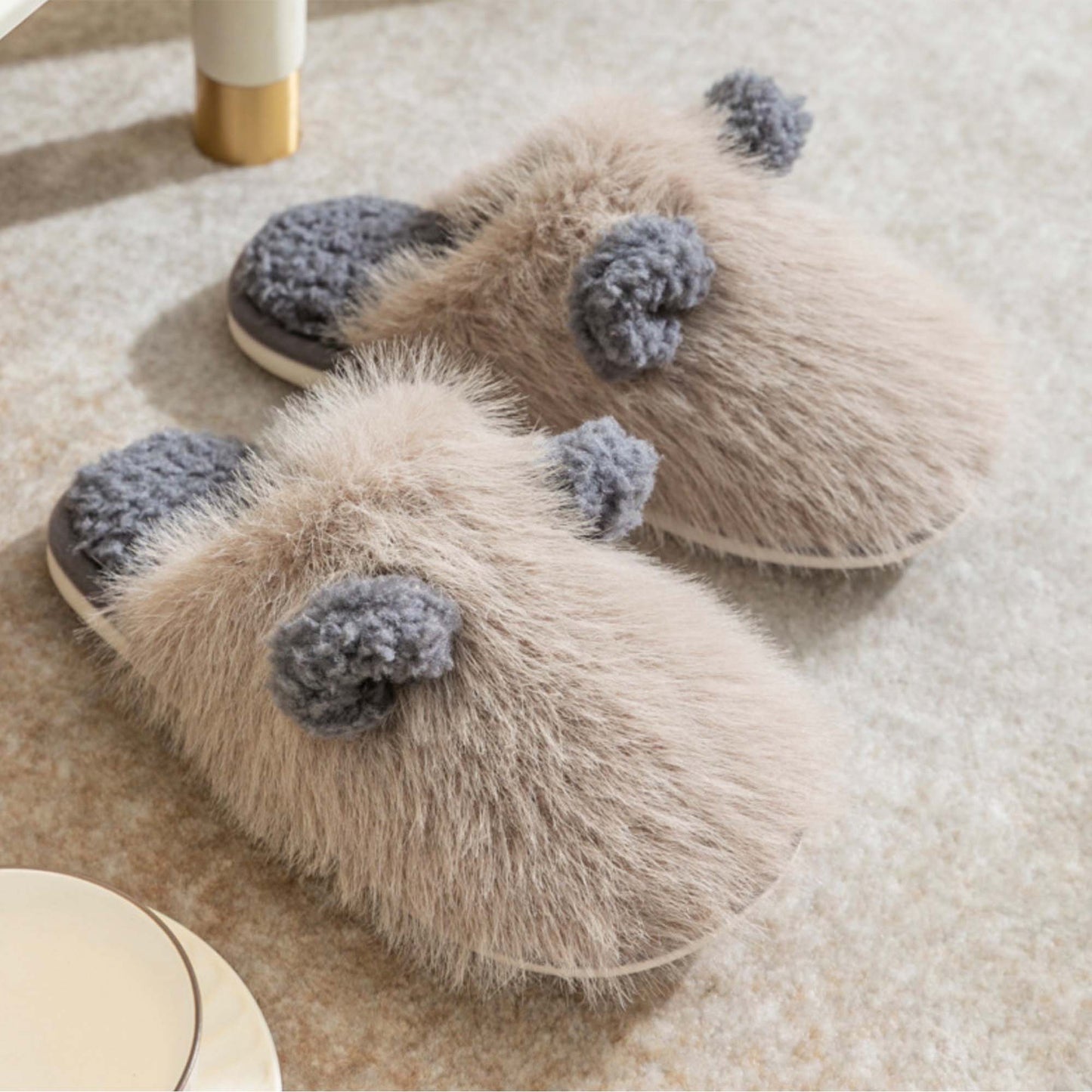 Teddy Animal Slippers