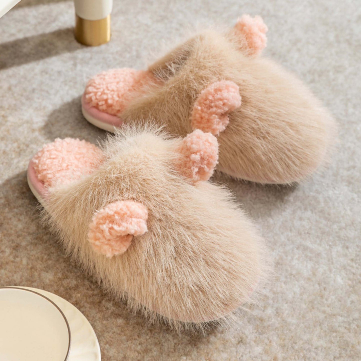 Teddy Animal Slippers