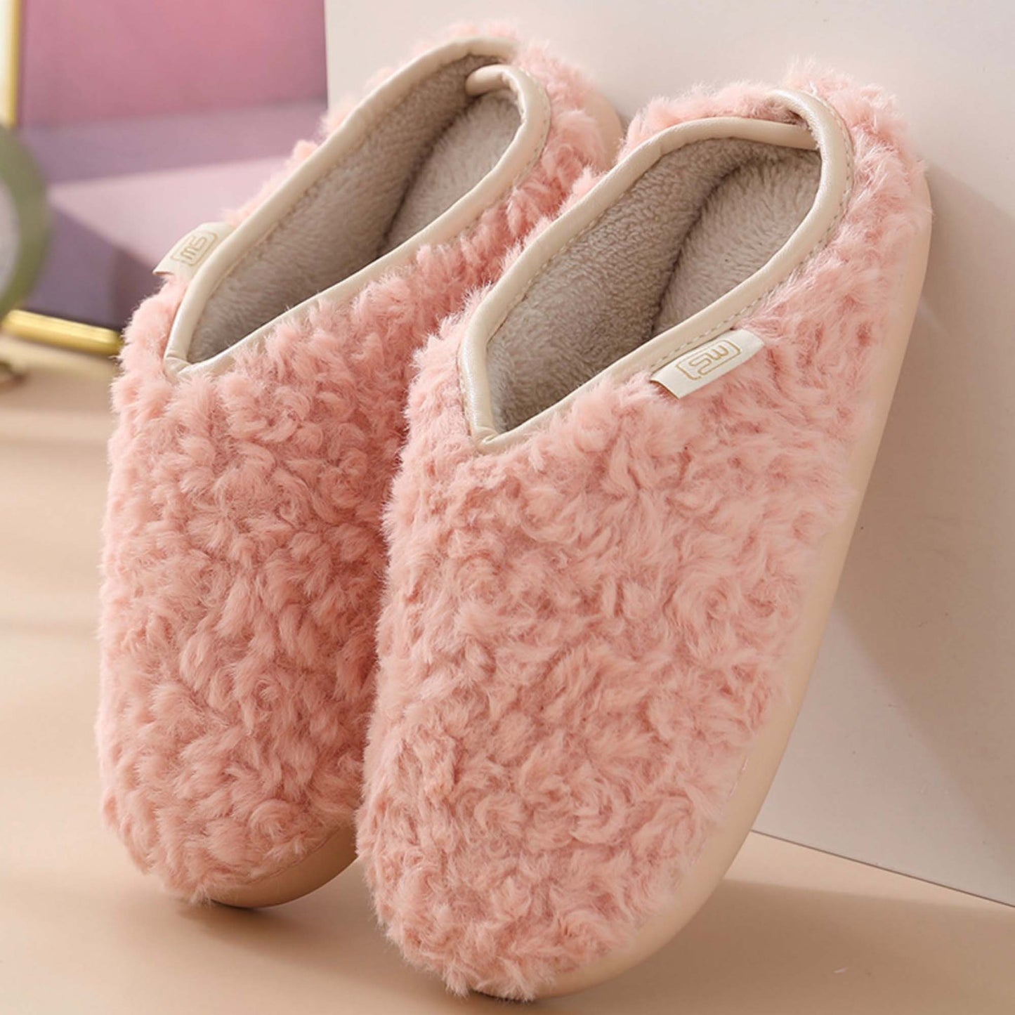 Sheep Faux Fur Slippers