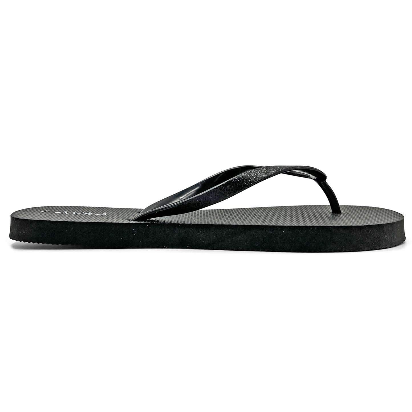 Dime Piece Glitter Flip Flops