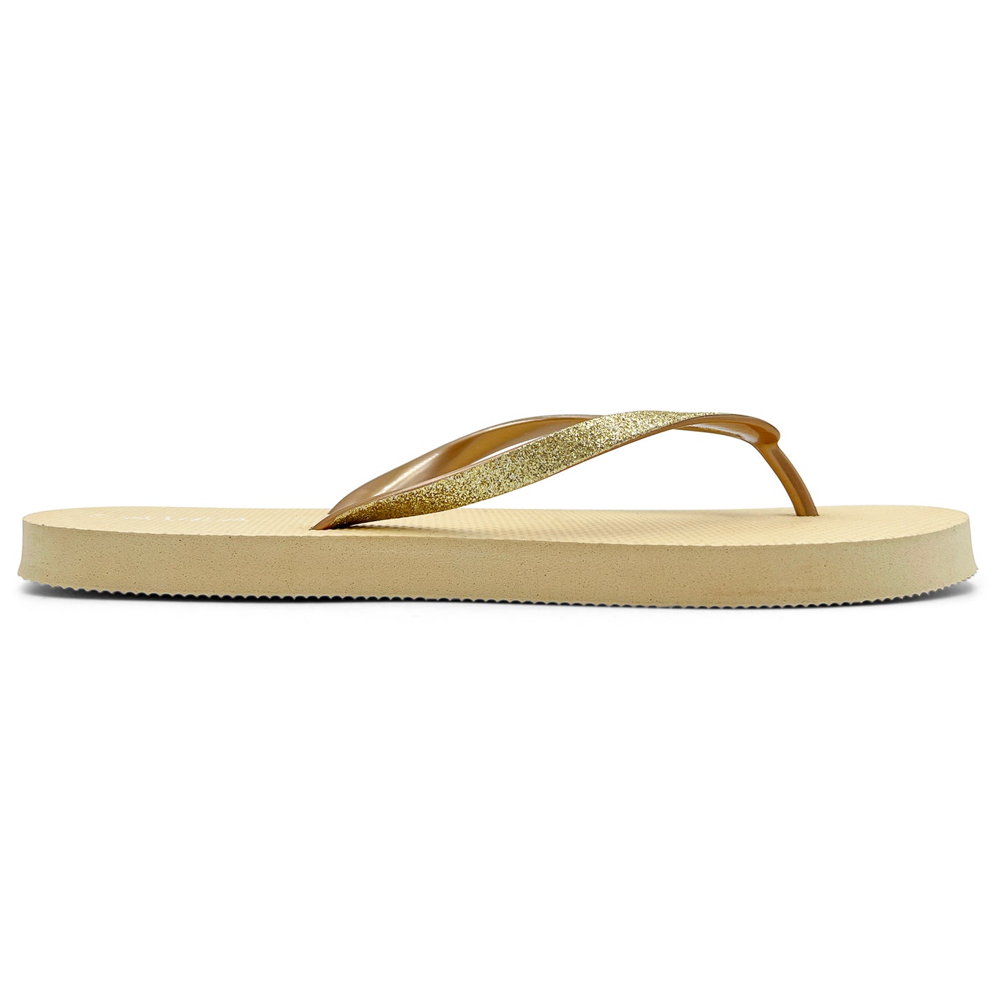 Dime Piece Glitter Flip Flops