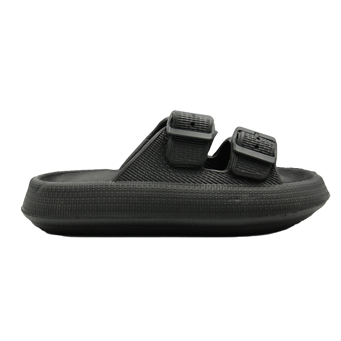 Tiffany Double Buckle Cloud Slides