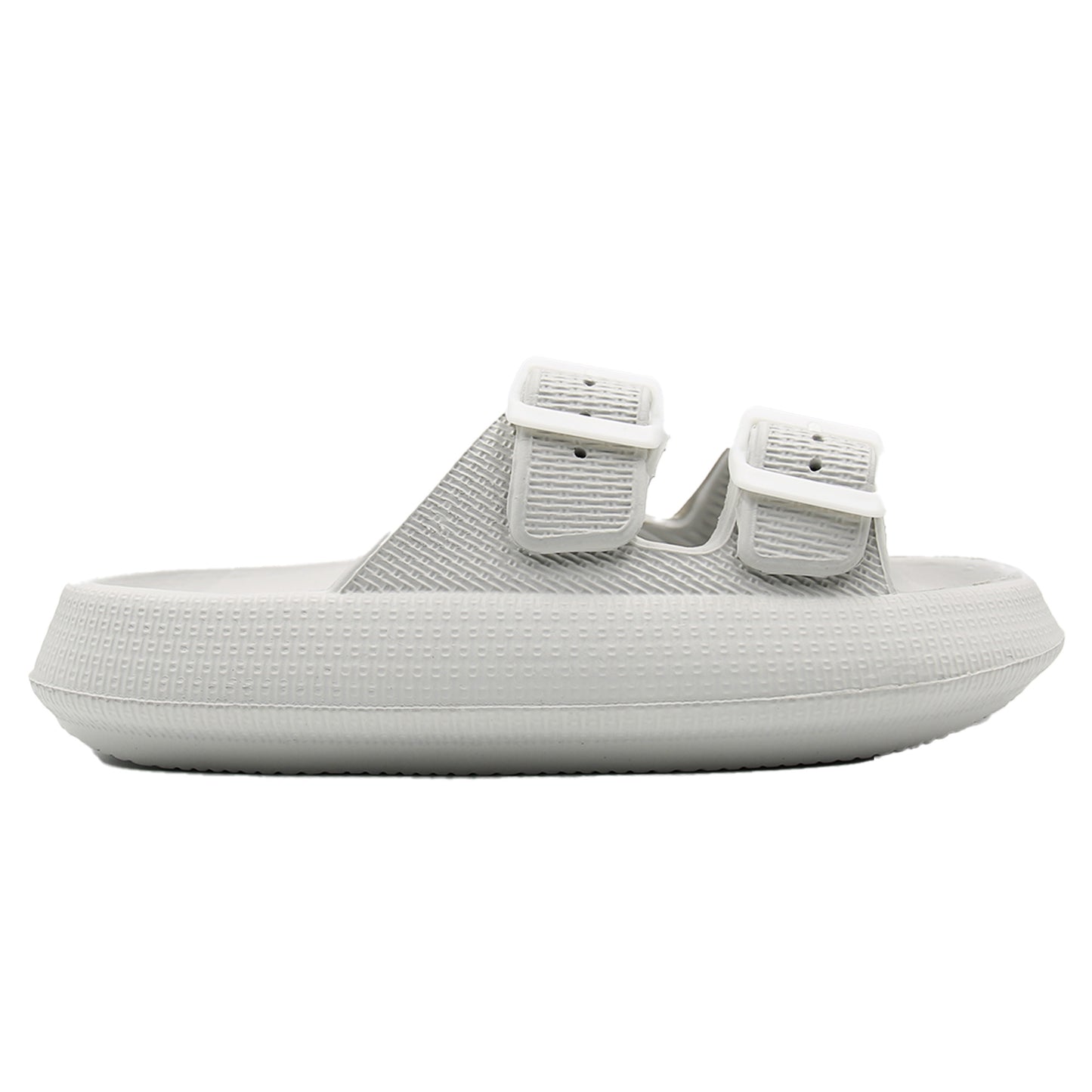 Tiffany Double Buckle Cloud Slides