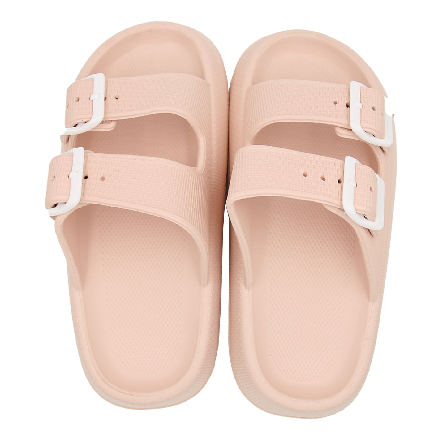 Tiffany Double Buckle Cloud Slides