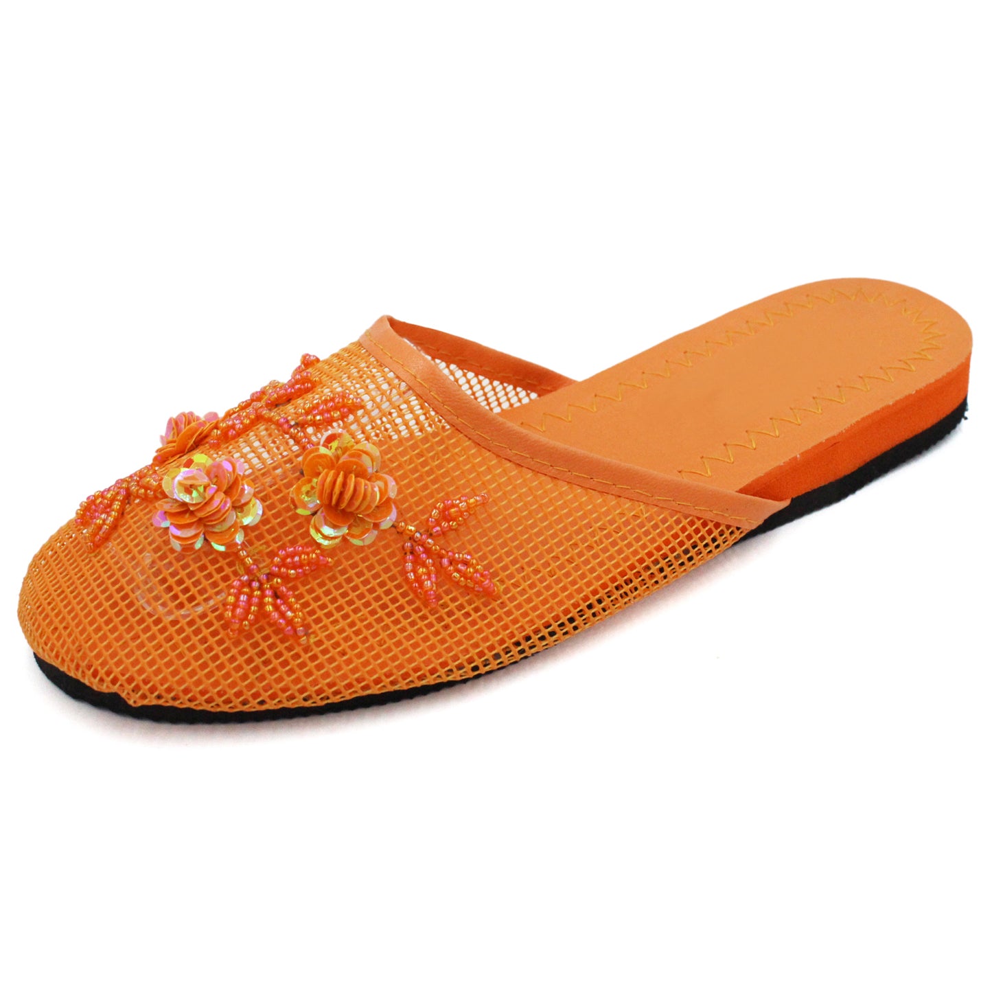 Slip On Mesh Chinese Sandals