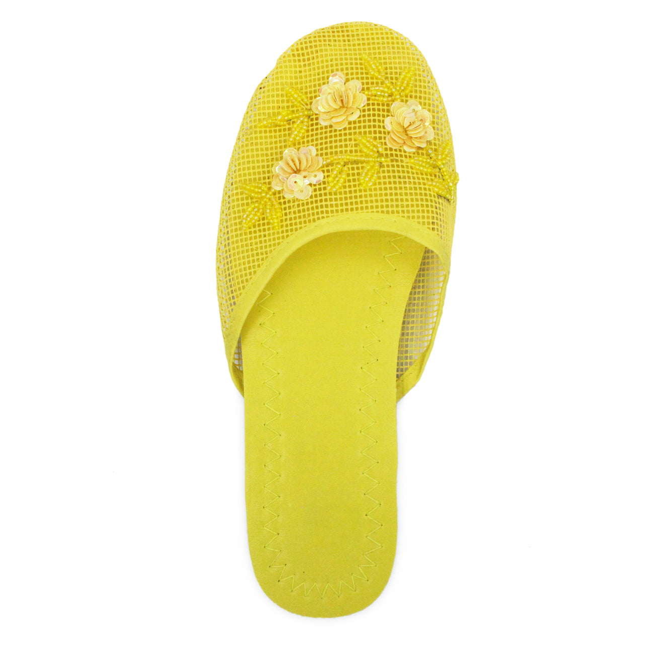 Slip On Mesh Chinese Sandals