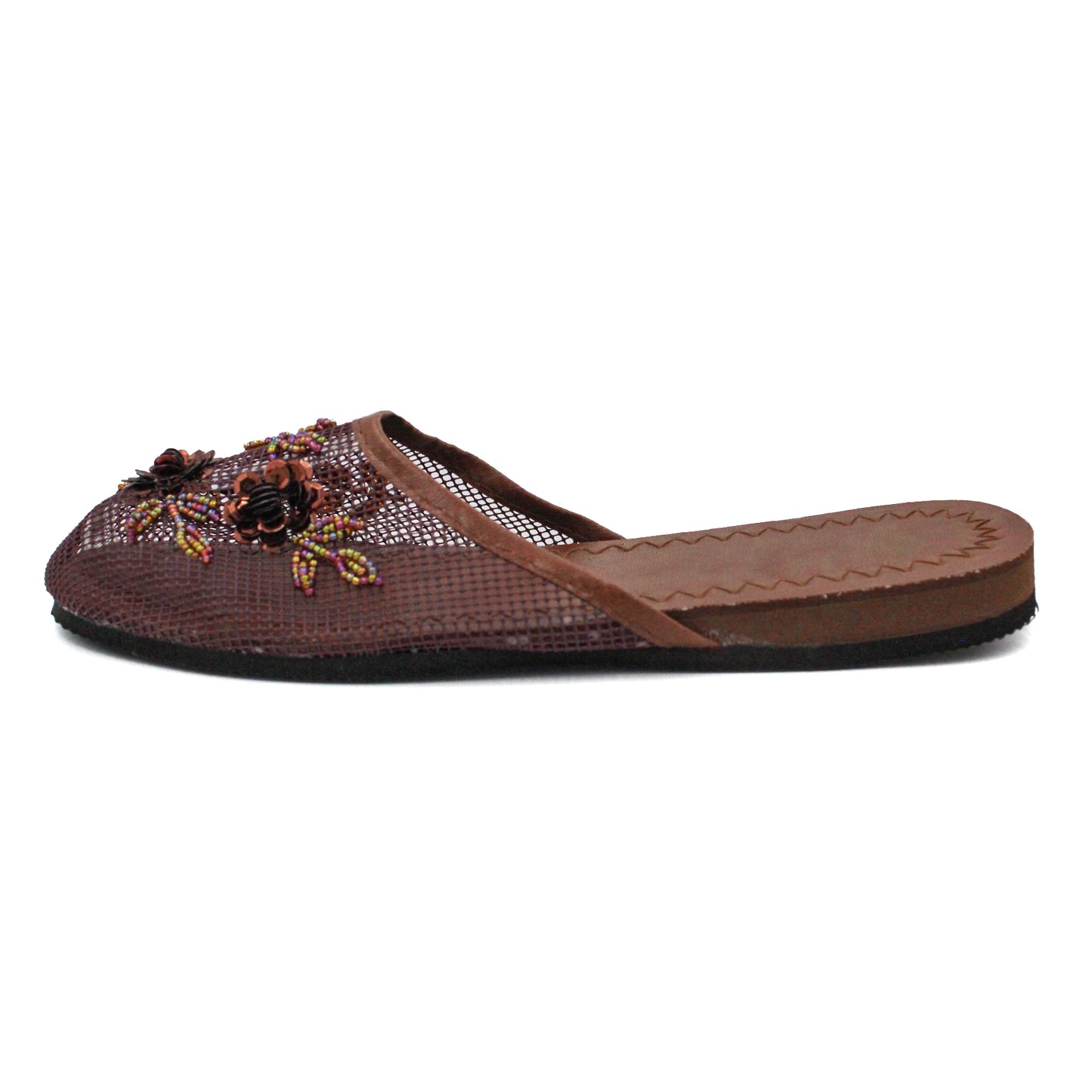 Slip On Mesh Chinese Sandals