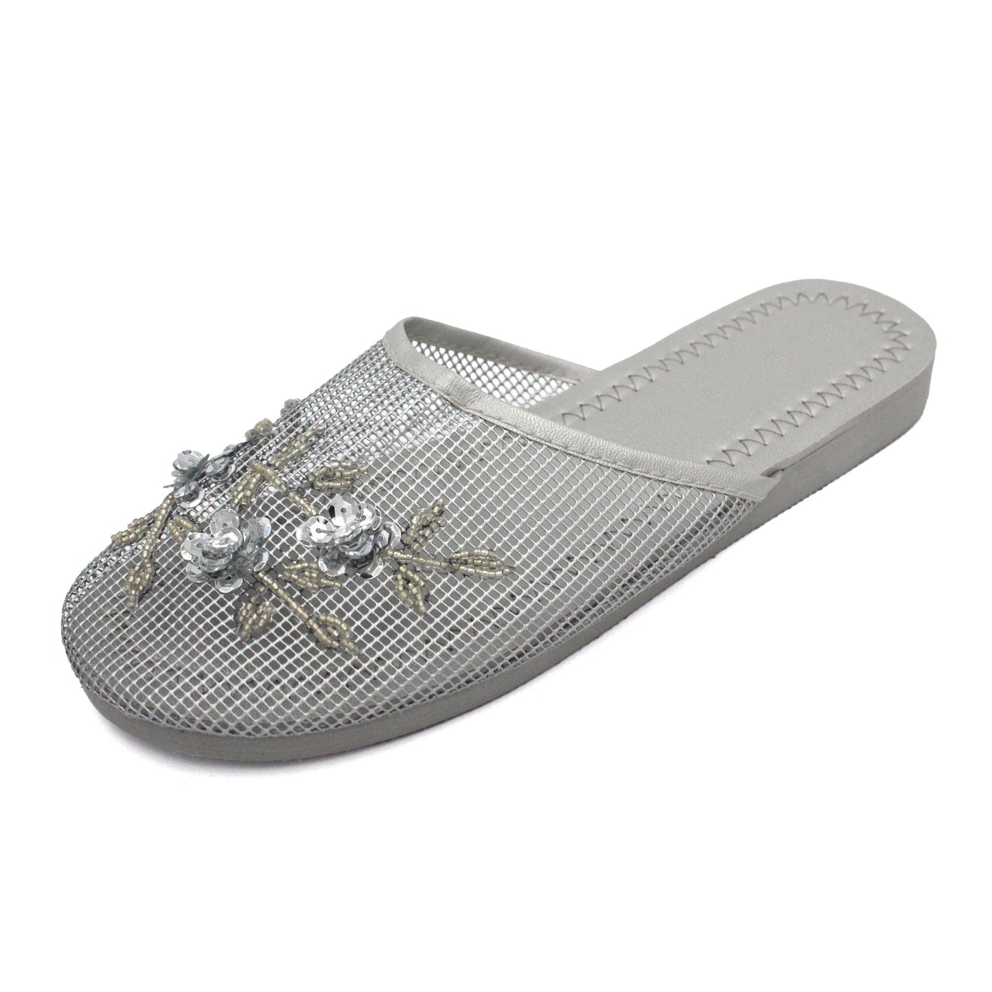 Slip On Mesh Chinese Sandals