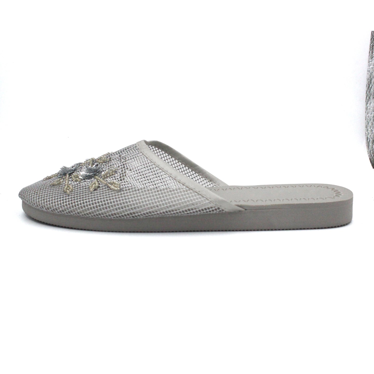 Slip On Mesh Chinese Sandals