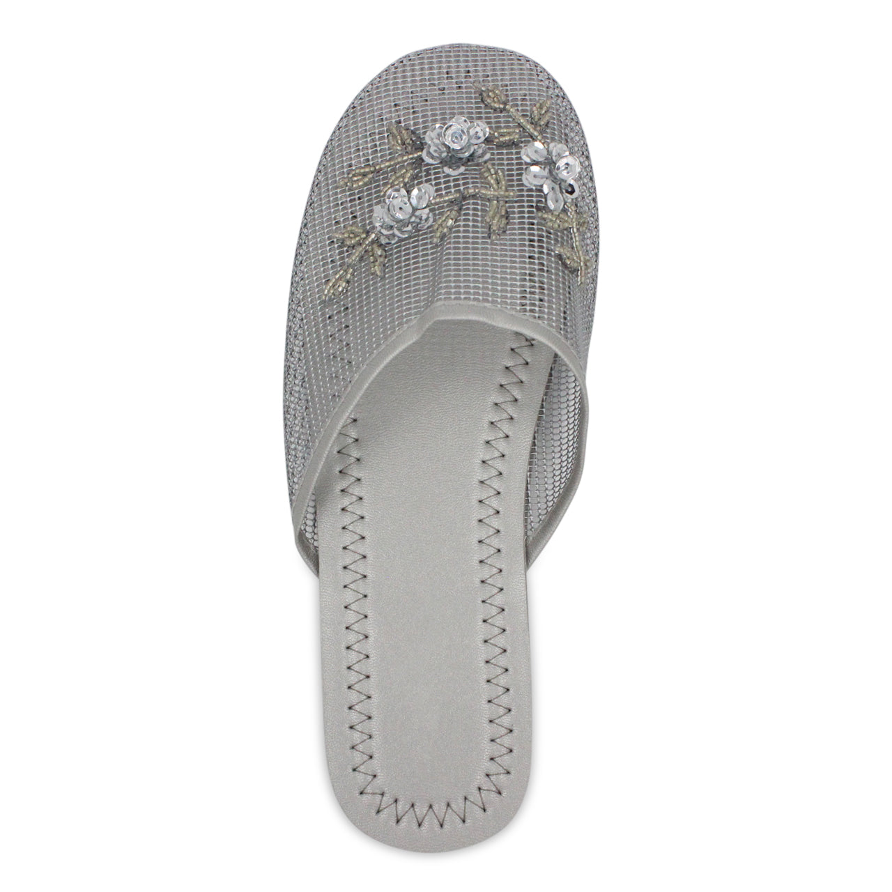 Slip On Mesh Chinese Sandals