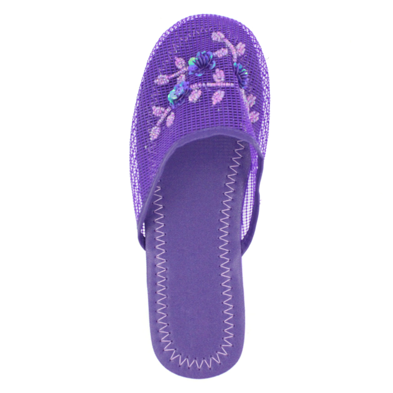 Slip On Mesh Chinese Sandals