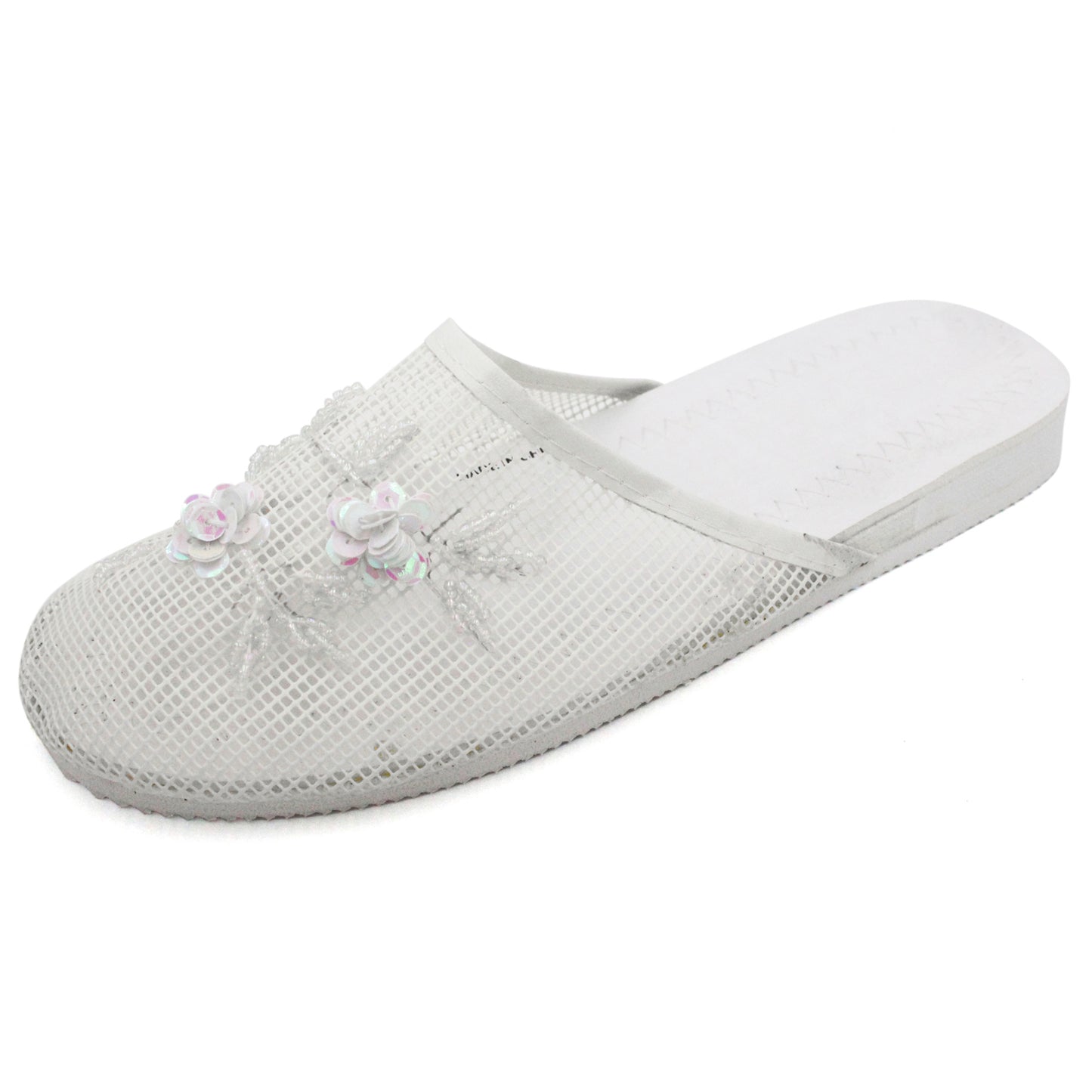 Slip On Mesh Chinese Sandals