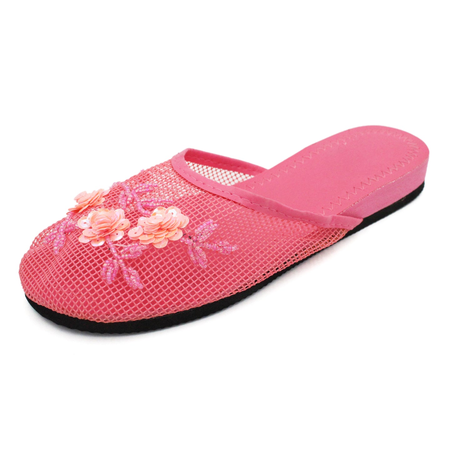 Slip On Mesh Chinese Sandals