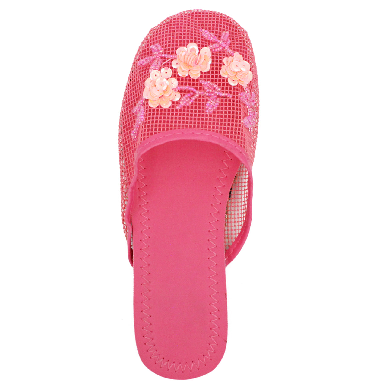 Slip On Mesh Chinese Sandals