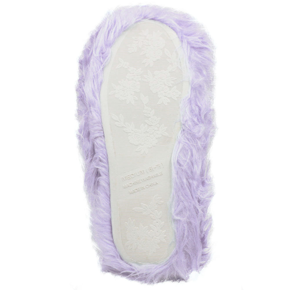 Boo Fuzzy Slippers