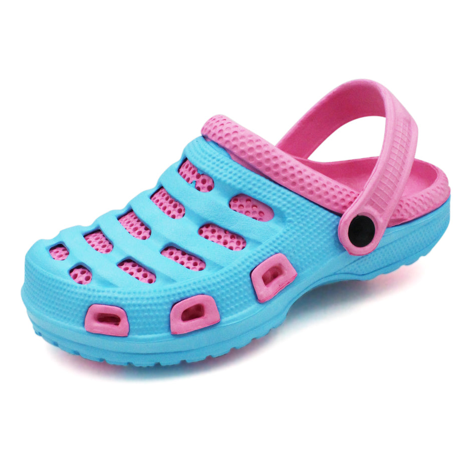 Dino Two-Tone Garden Clogs