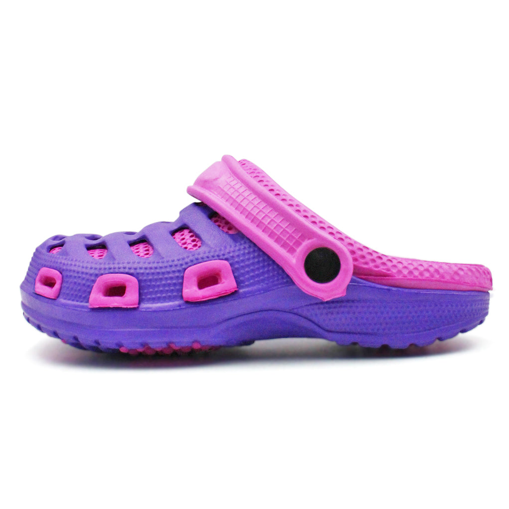 Dino Two-Tone Garden Clogs