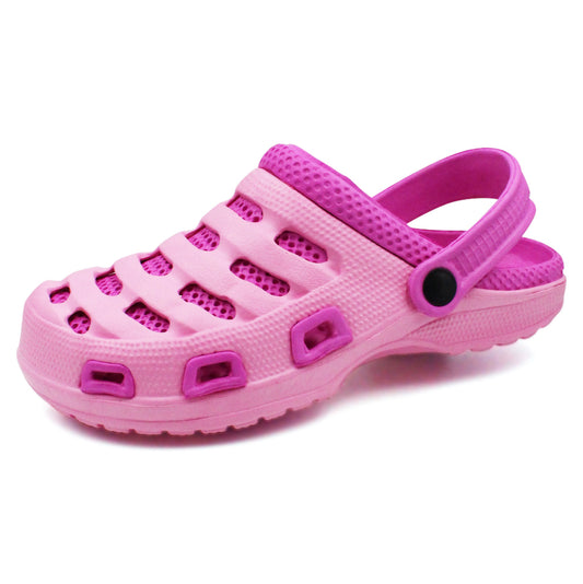 Dino Two-Tone Garden Clogs