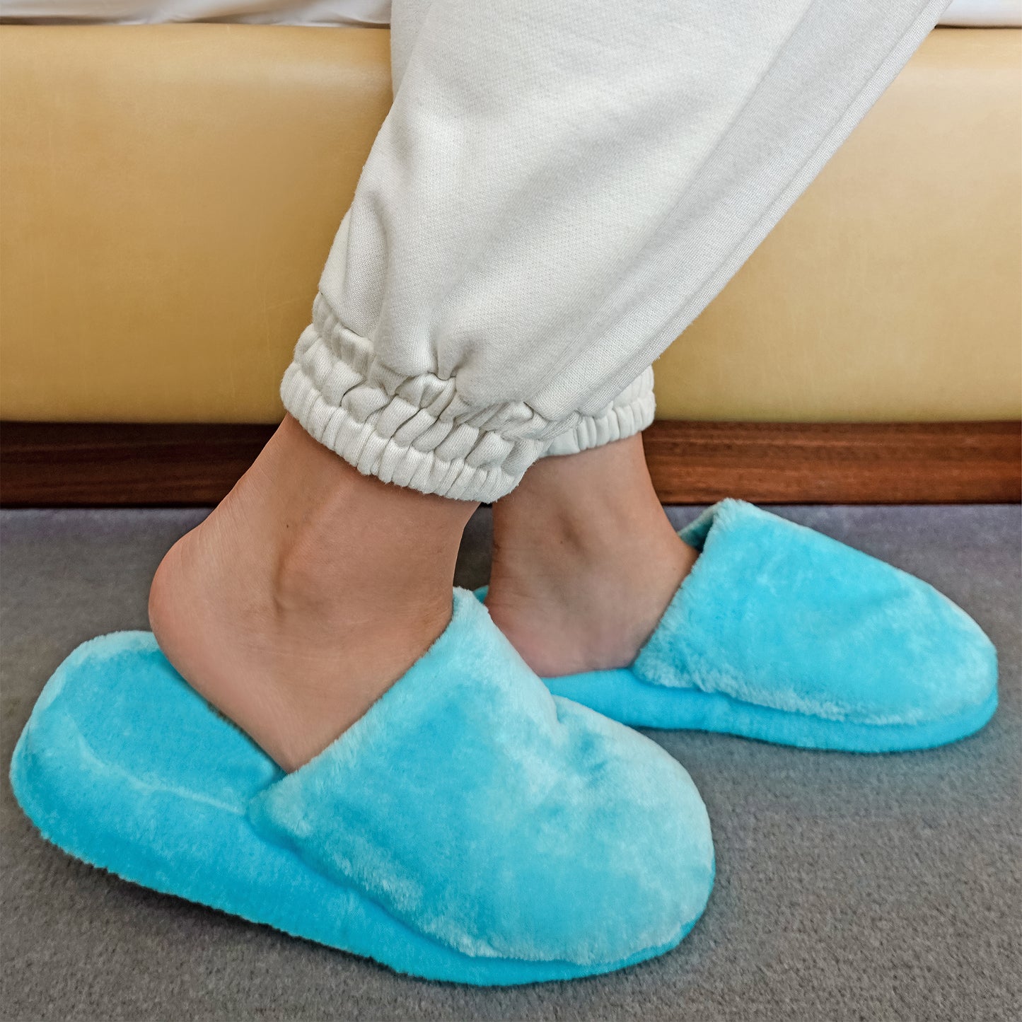 Lolly Plush Fur Slippers