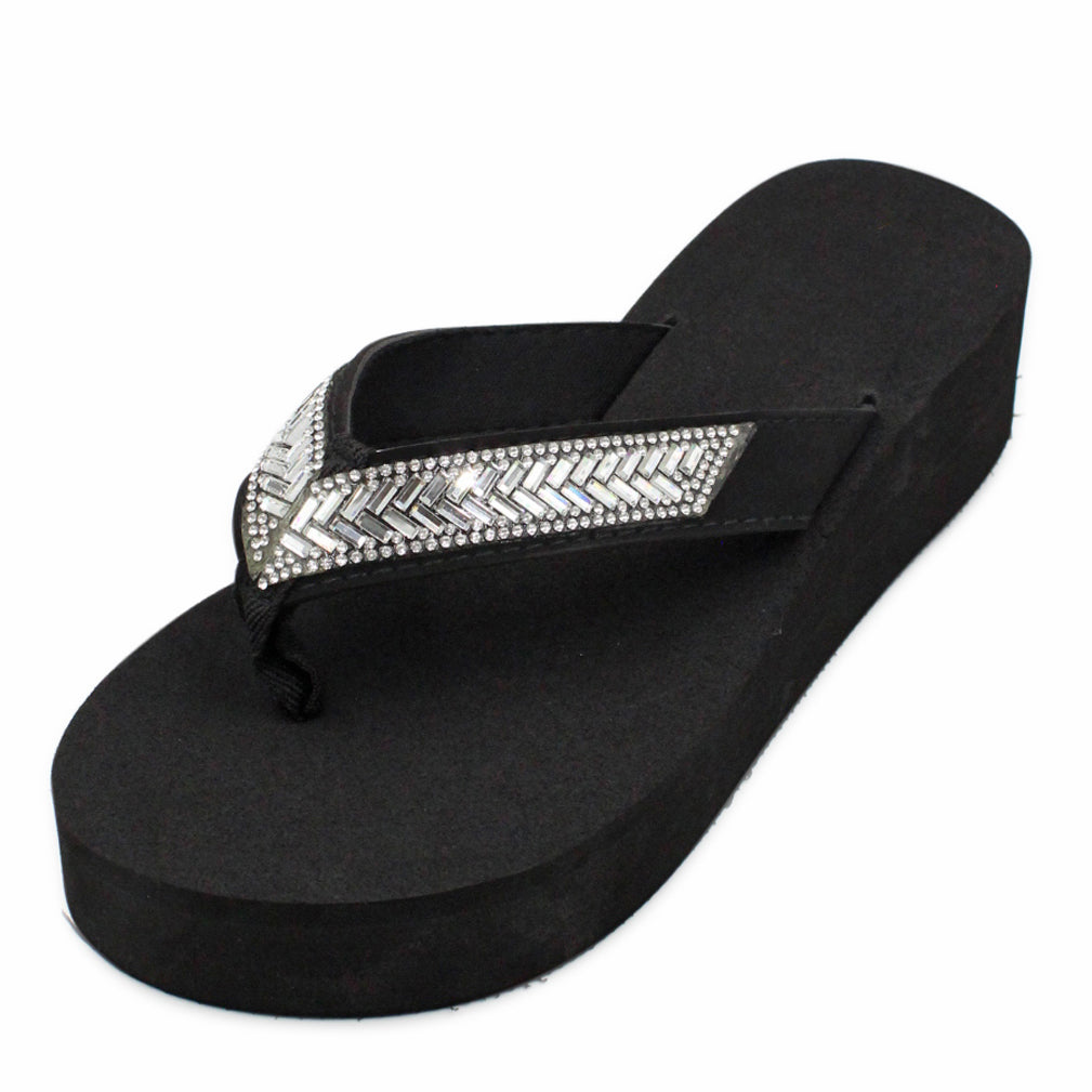 Remi Bling Platform Flip Flops