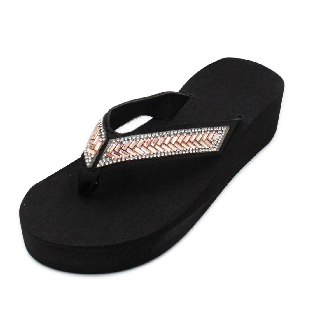 Remi Bling Platform Flip Flops