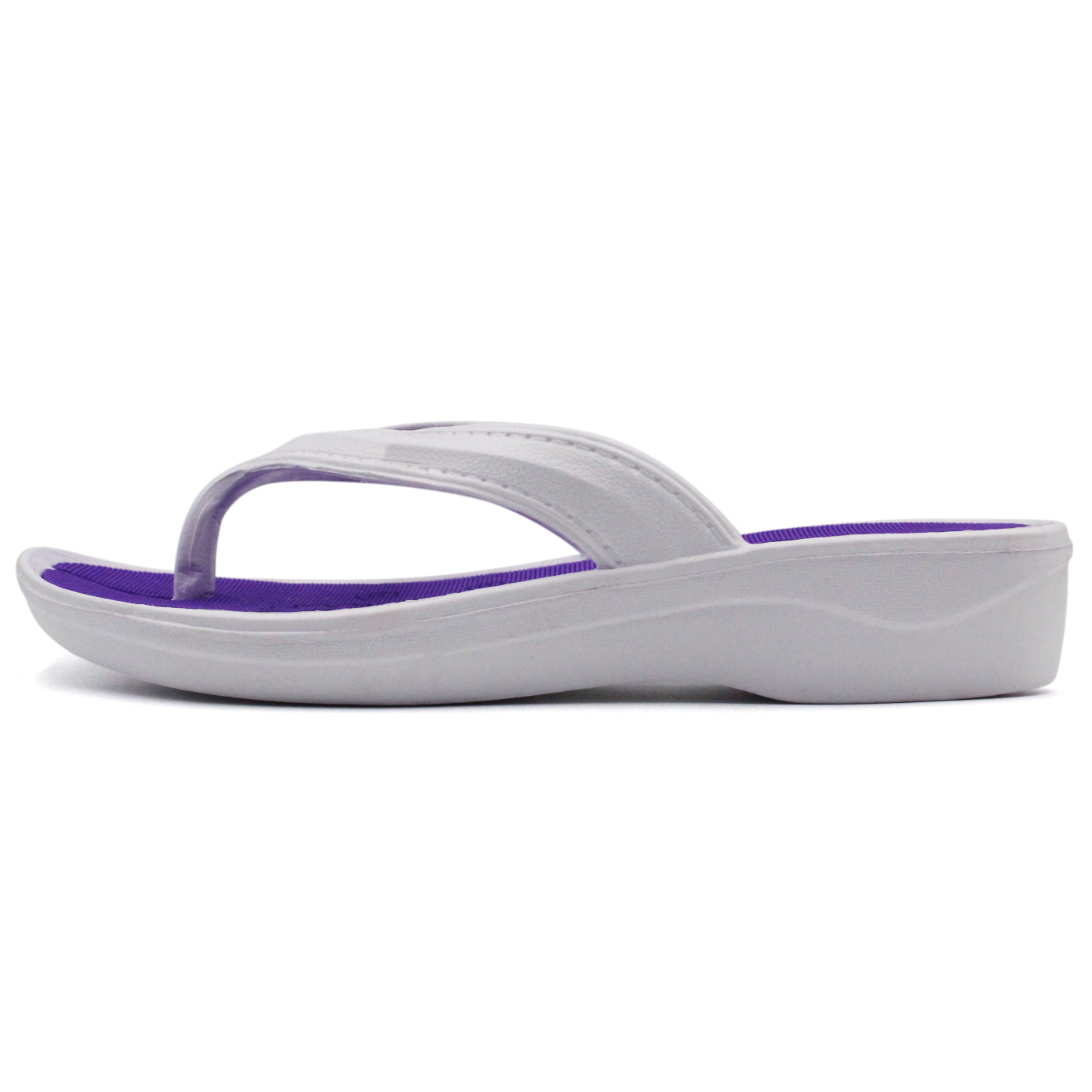 Toesox Five Toe Sandals sz 10 Womens Yoga Mat Flip Flops Purple Summer  Beach