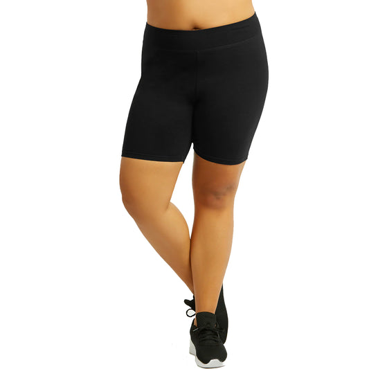 Plus Size Biker Shorts