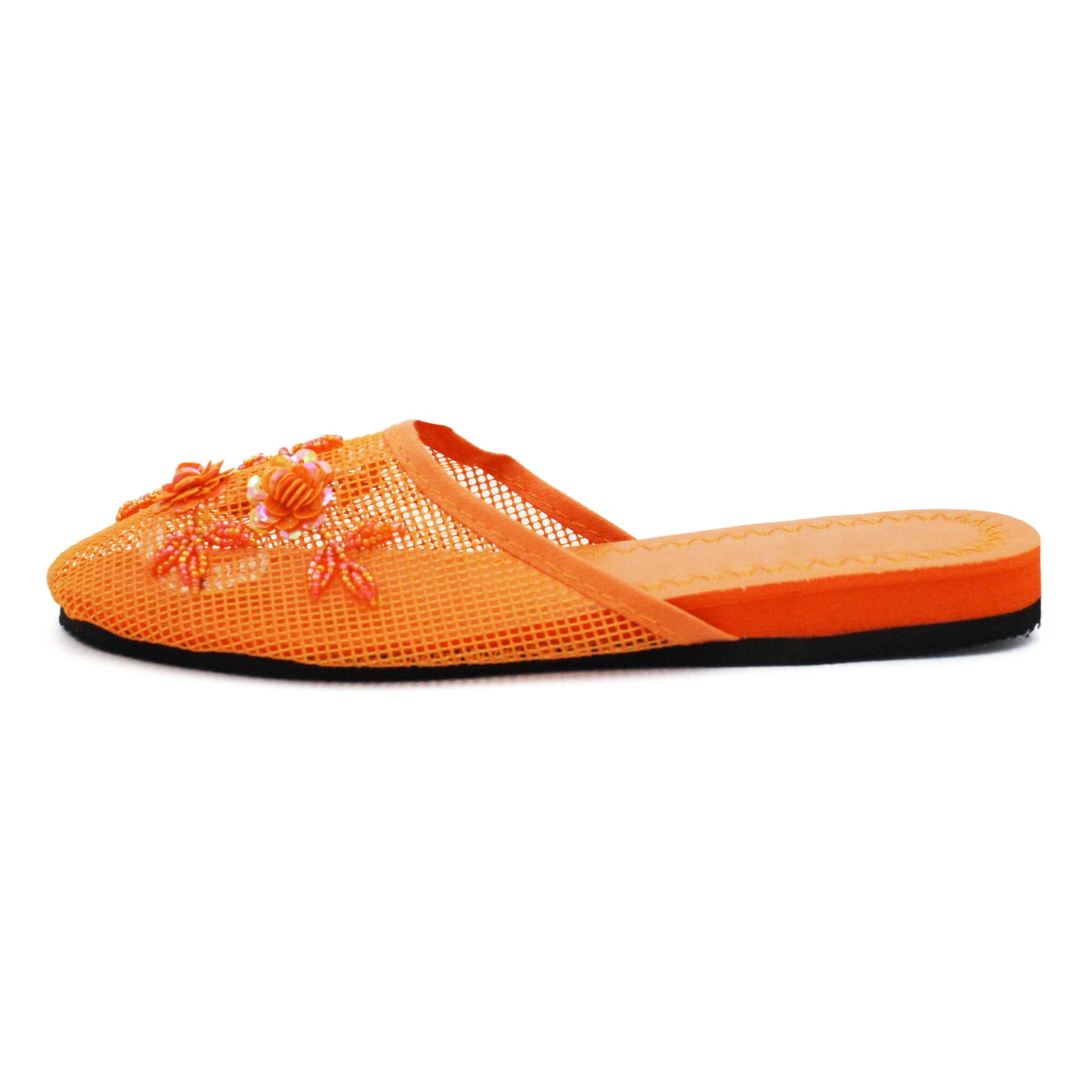 Slip On Mesh Chinese Sandals